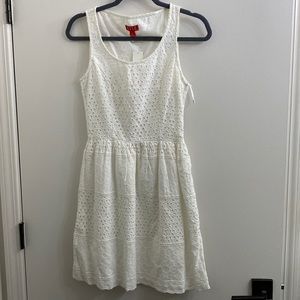 NWT, white sundress